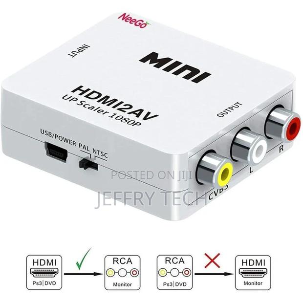 HDMI to RCA 1080 Audio and Video Conversion Adapter - main view