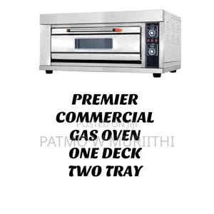 Oven, Premier Commercial Gas Oven , One Deck Two Tray