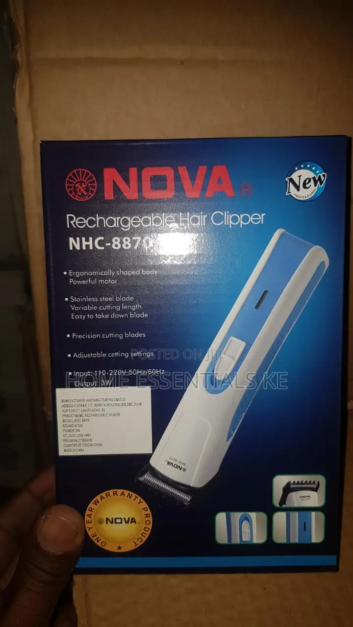 Rechargeable Nova Shaver