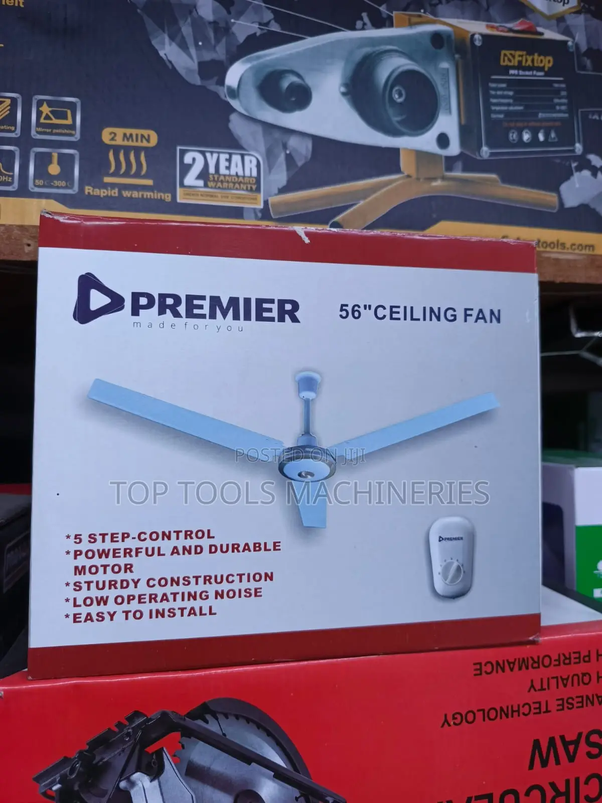 Premier 56" Inch Ceiling Fan