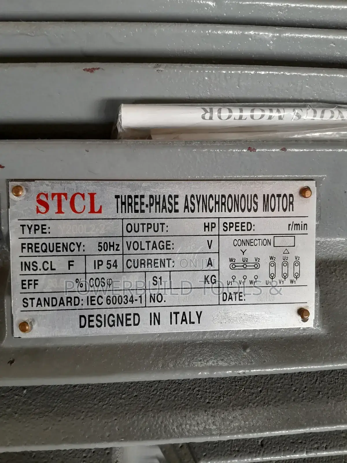 50HP Asynchronous Three Phase Motor