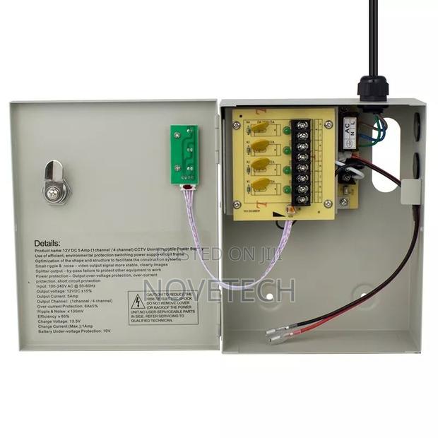 Power Supply Box DC12V 10A for CCTV - main view