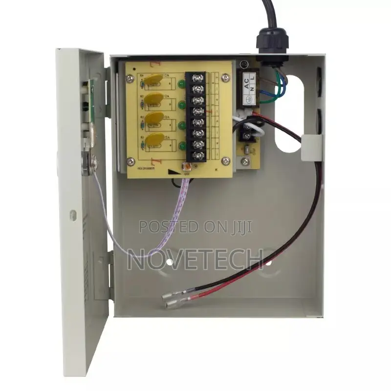 Power Supply Box DC12V 10A for CCTV