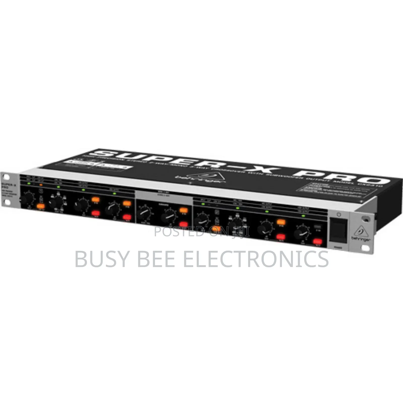 SUPER-X PRO 2-Way Stereo/3-Way Mono Frequency Crossover