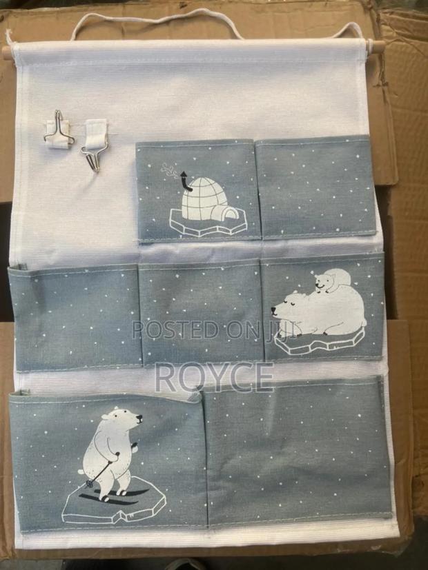 7 Pockets Fabric Hanging Organizer - thumbnail 2