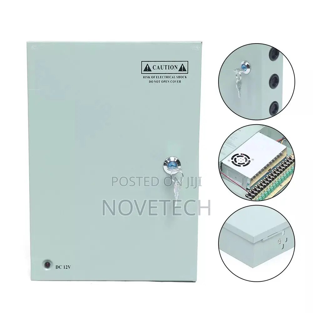 DC 12V 20A Security Camera CCTV Power Supply