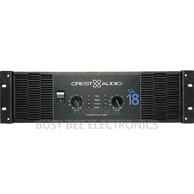 Crest Audio Ca 18 5000w Power Amplifier - main view