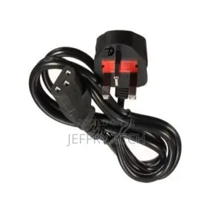 Computer Desktop CPU and Monitor Power Cable