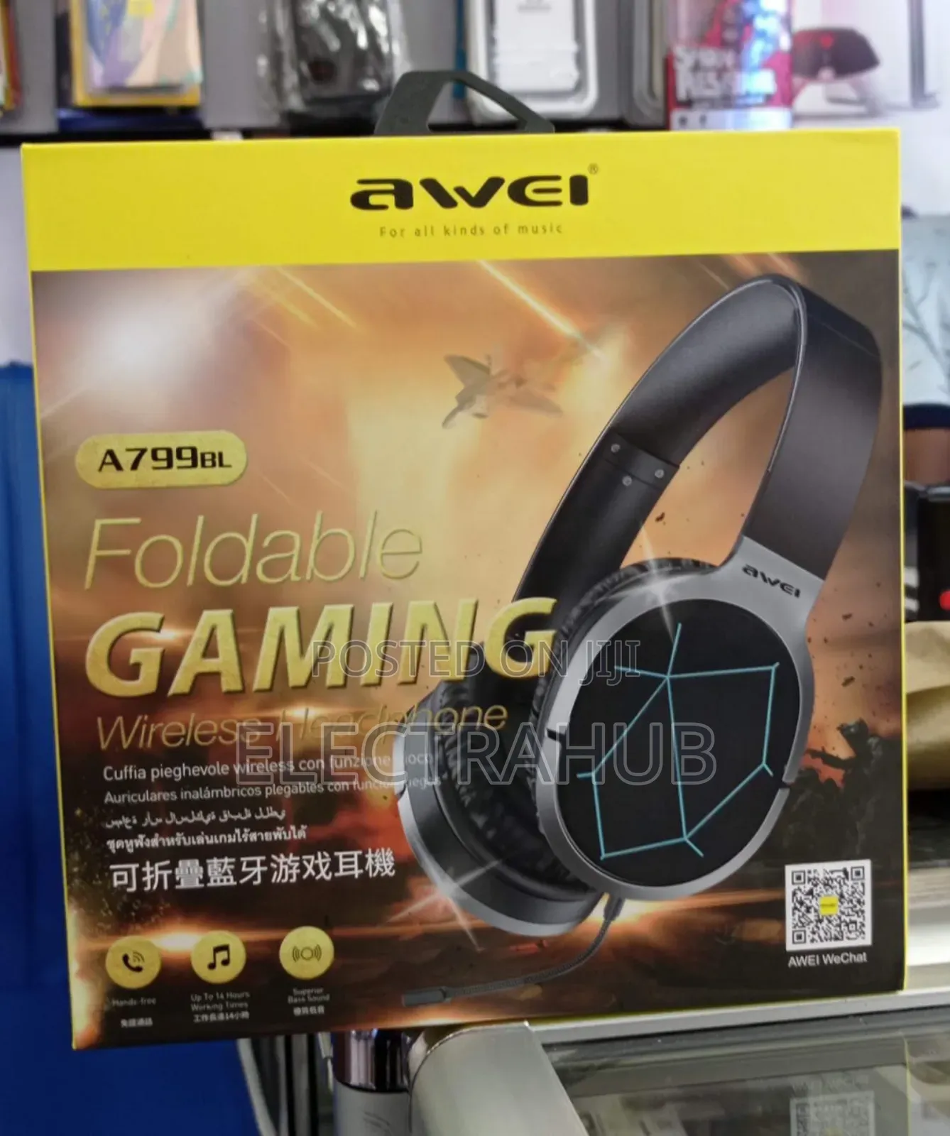 Awei A799BL Foldable Gaming New Sealed in a Shop