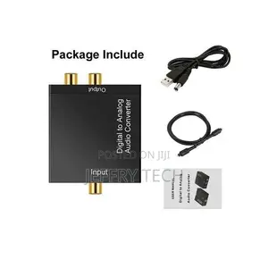 Digital to Analog Audio Converter+1.5M Optical Cable
