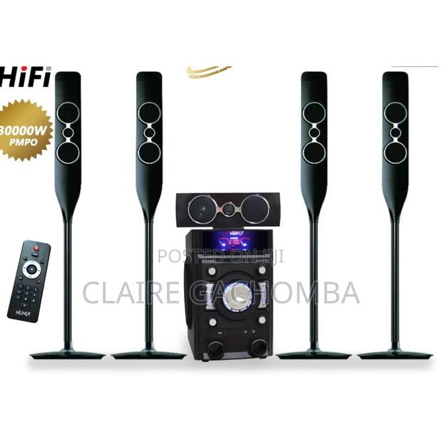 Nunix NU-9090B 5.1 Woofer/Mini Home Theatre Speaker System - main view