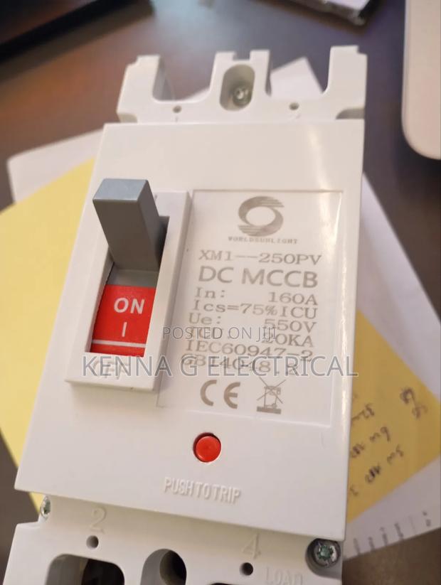 2pole DC McCb Circuit Breaker 160A - main view