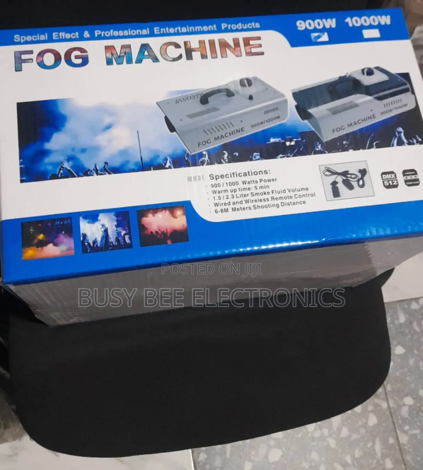 Mace Fog Machine 900 Watt With 6 Led Lights