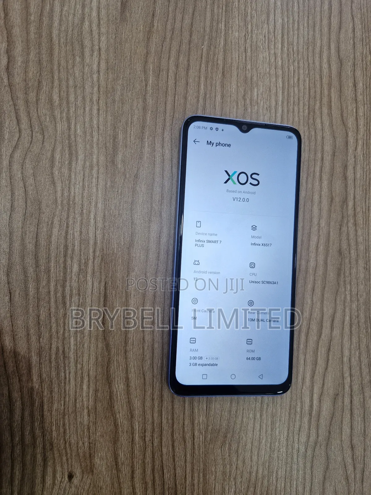 Infinix Smart 7 Plus 64 GB Blue
