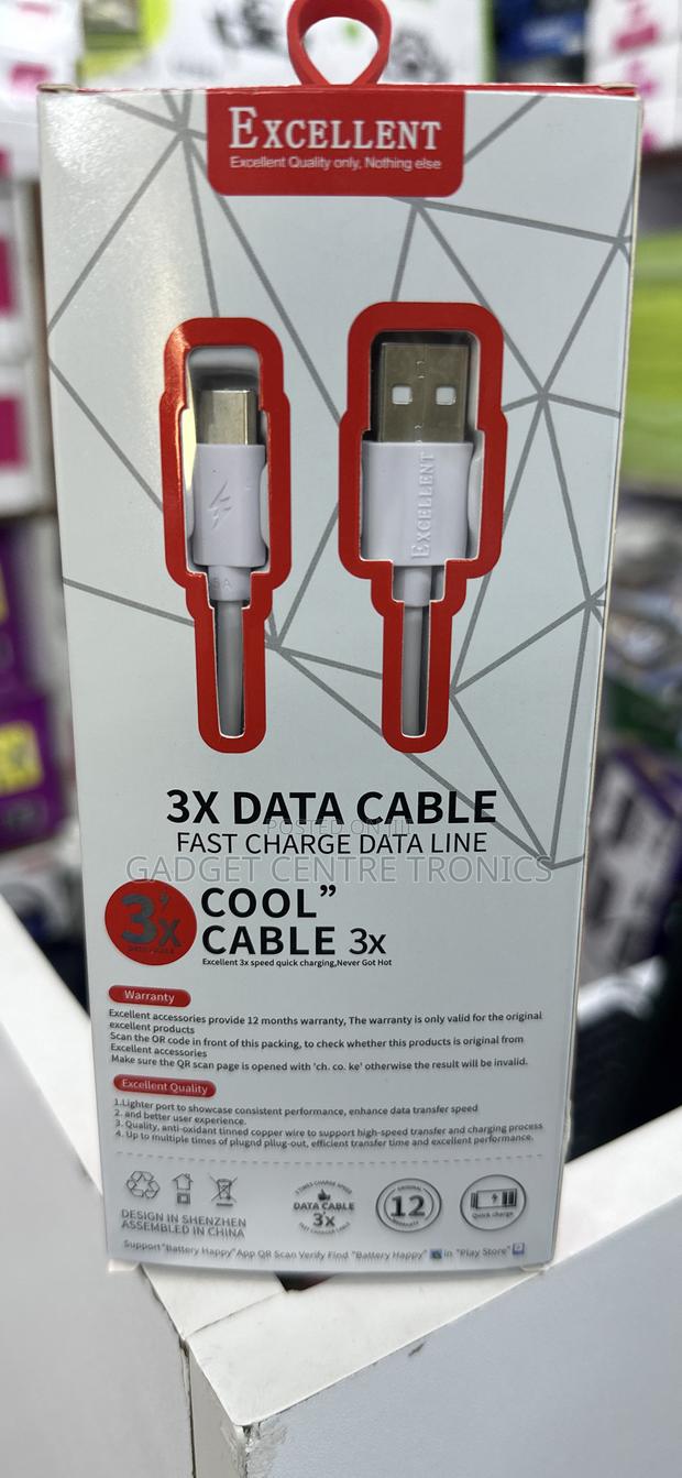 Fast Charging Cable Excellent Usb to Type C - thumbnail 2