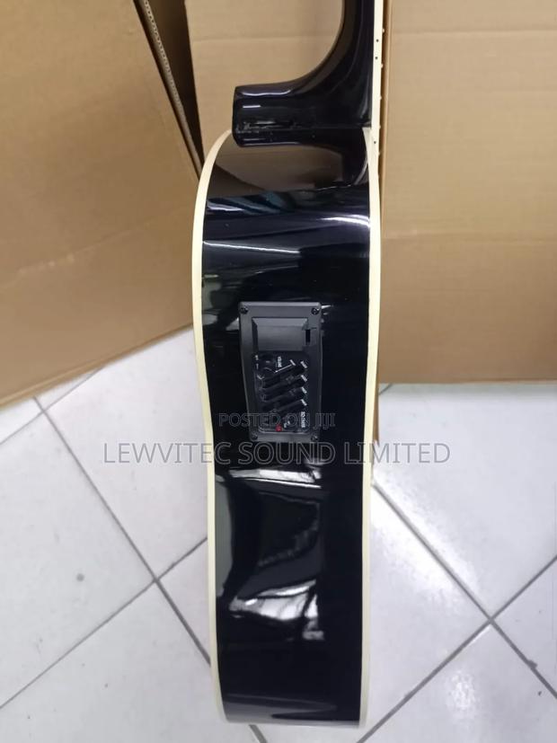 Semi Black Guitar - main view