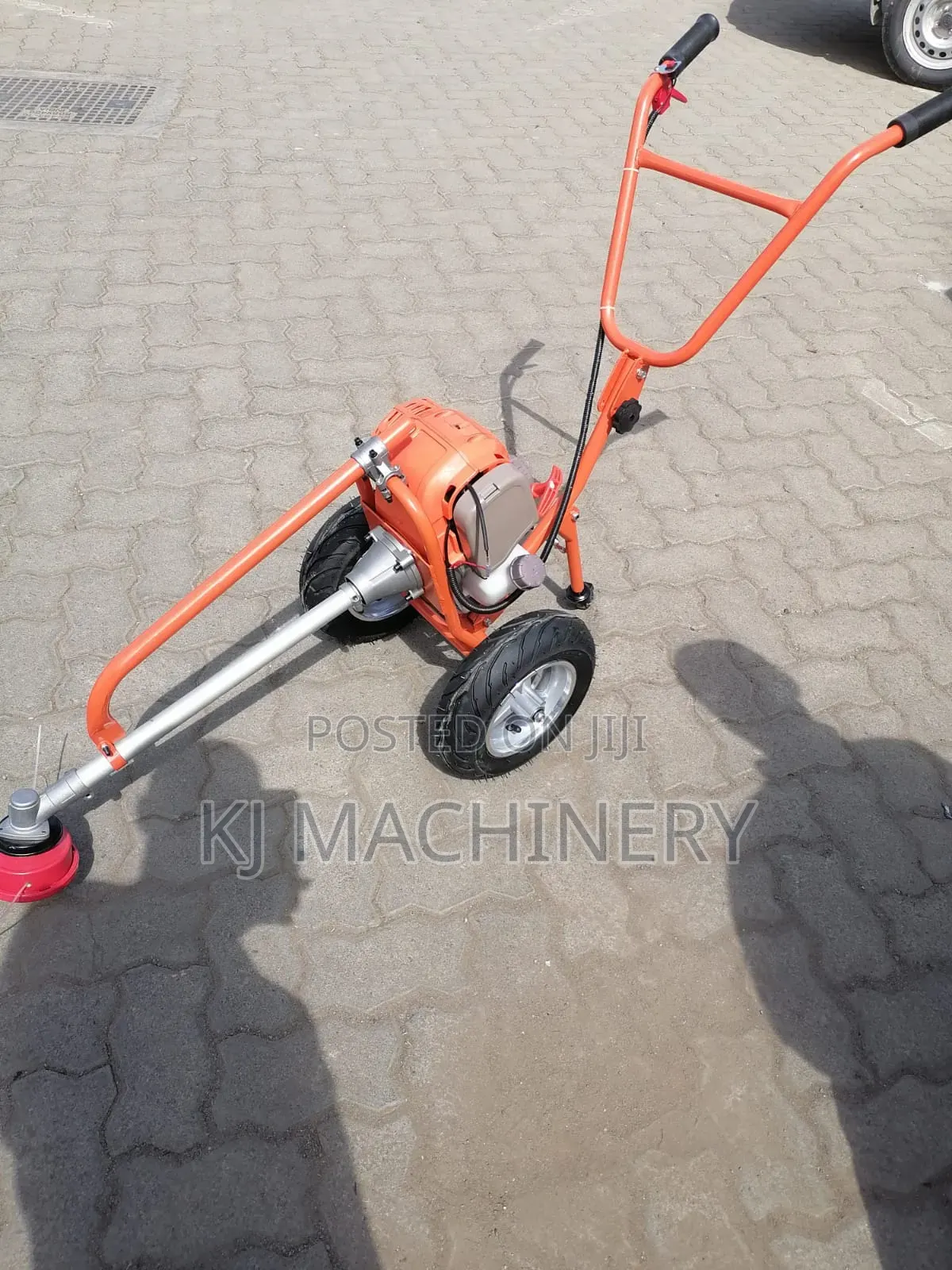 Gasoline Powered Trolley Brushcutter 4stroke Engine.