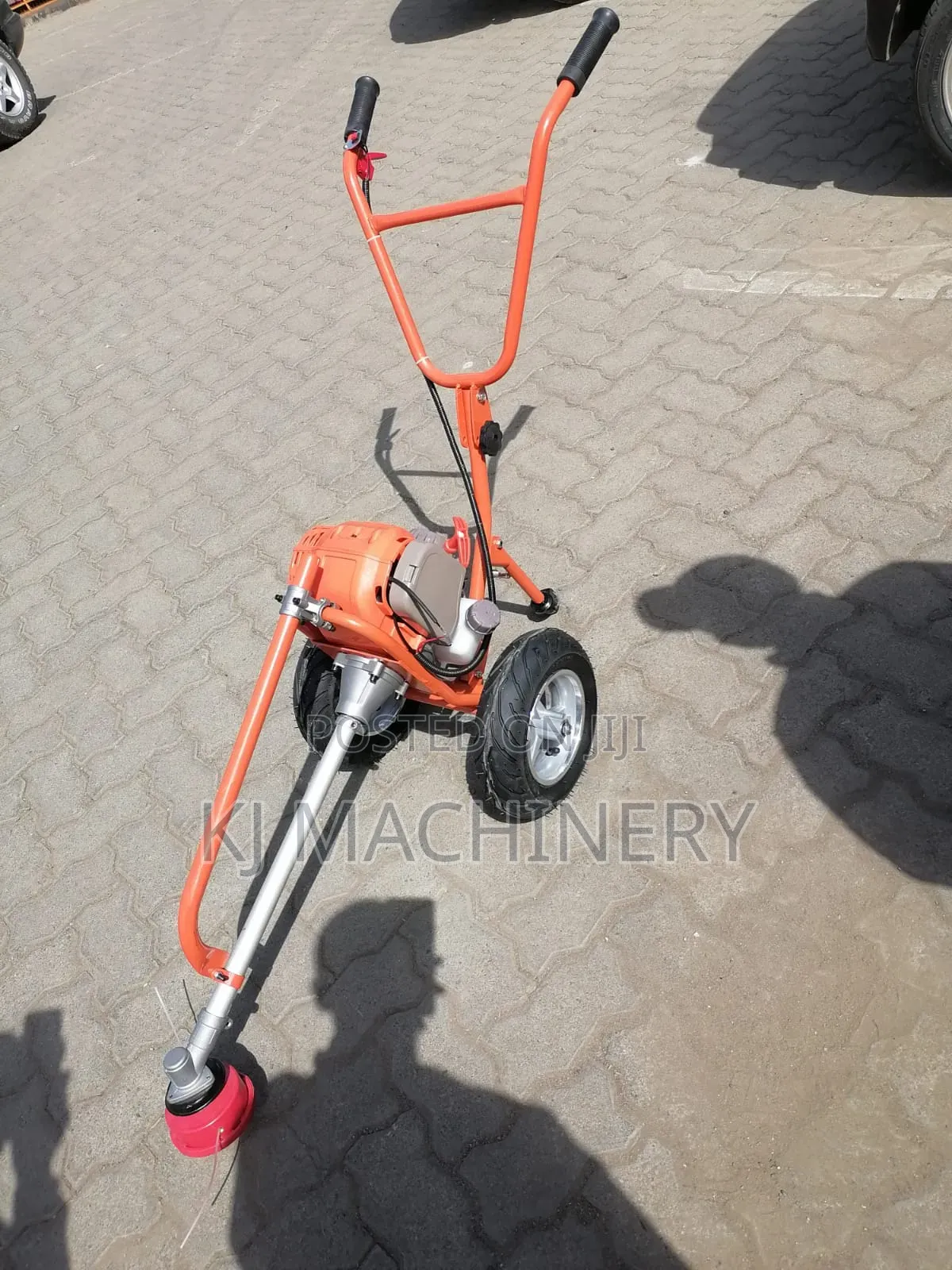 Gasoline Powered Trolley Brushcutter 4stroke Engine.