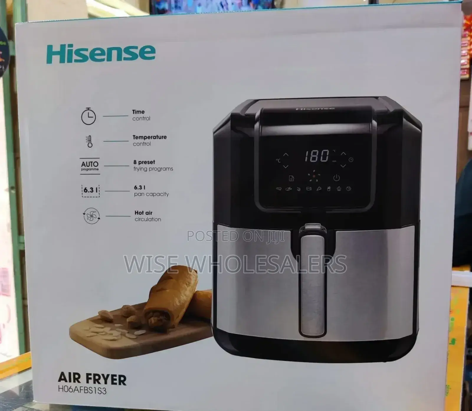 *Hisense Air Fryer 6.3litres *