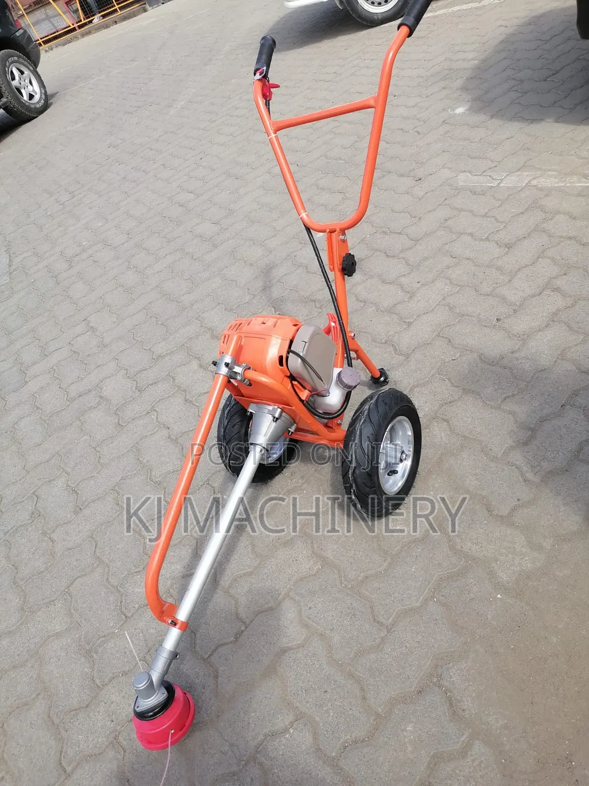 Trolley Driven Gasoline Brushcutter Heavy Duty .