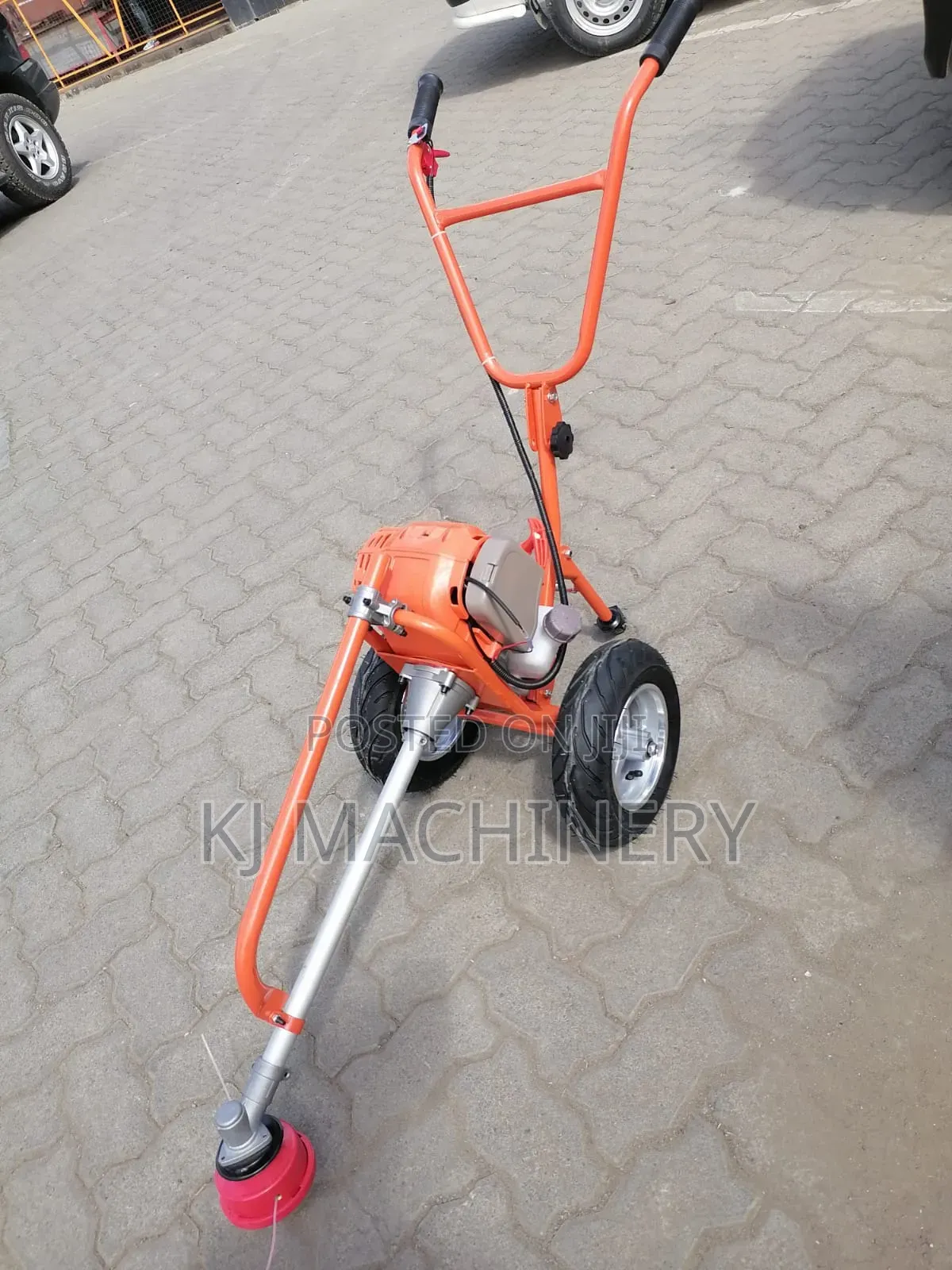 Trolley Driven Gasoline Brushcutter Heavy Duty .