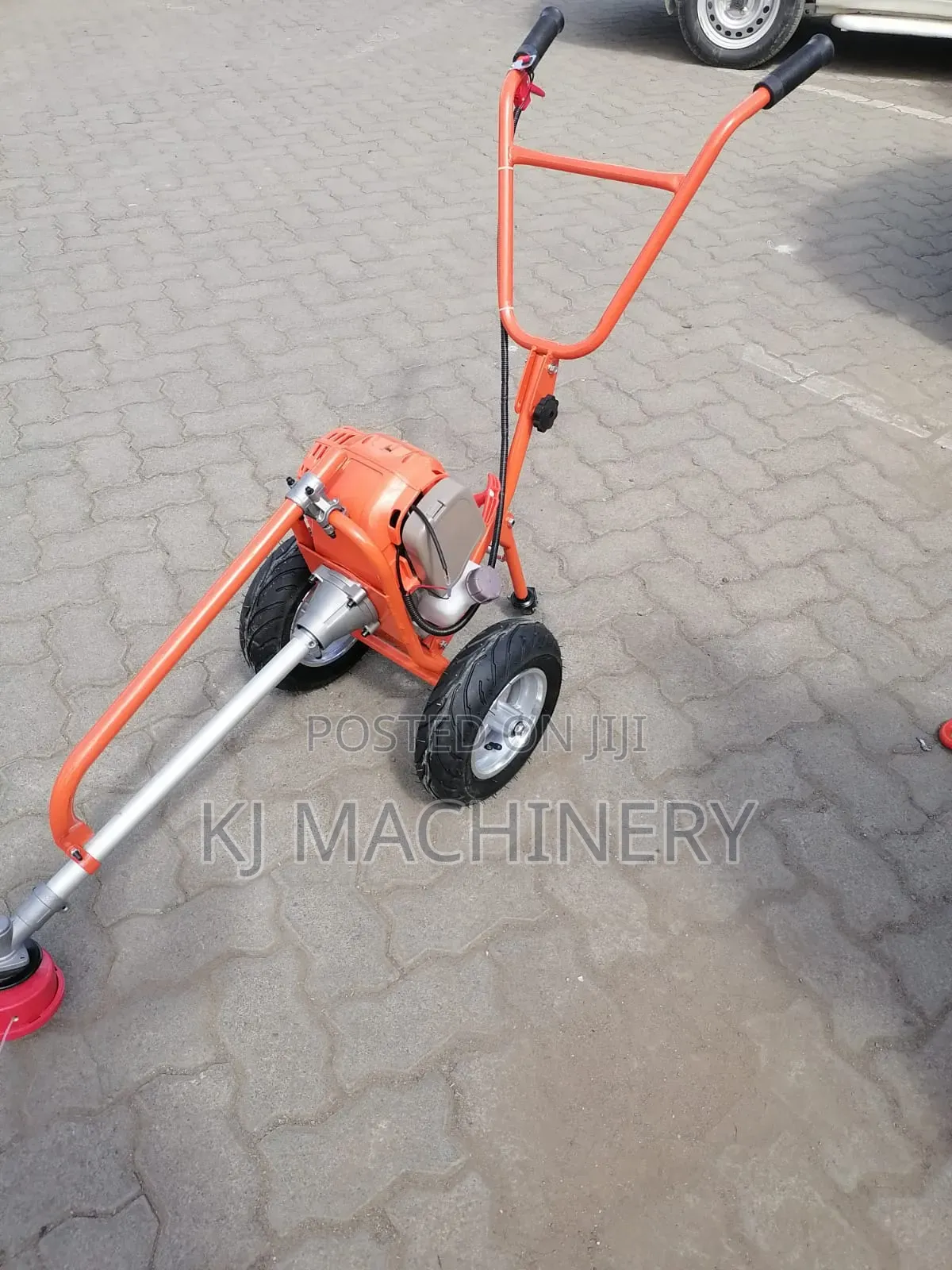 Trolley Driven Gasoline Brushcutter Heavy Duty .