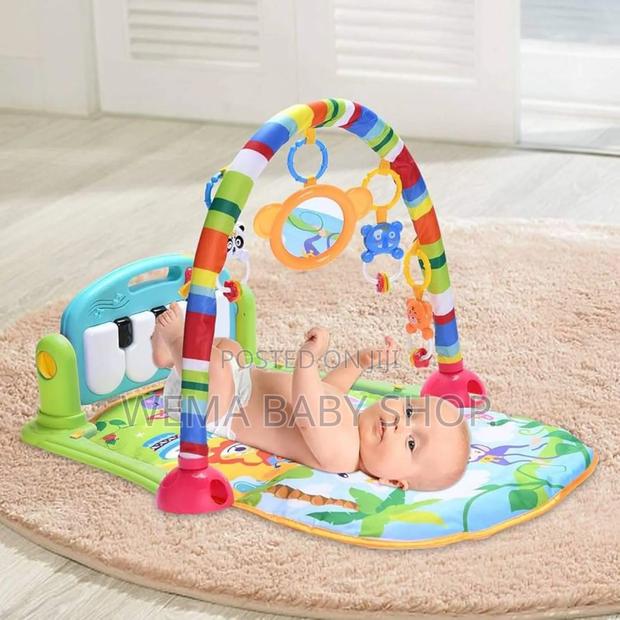 Baby Playing Piano Fitness/Gym Mat - main view