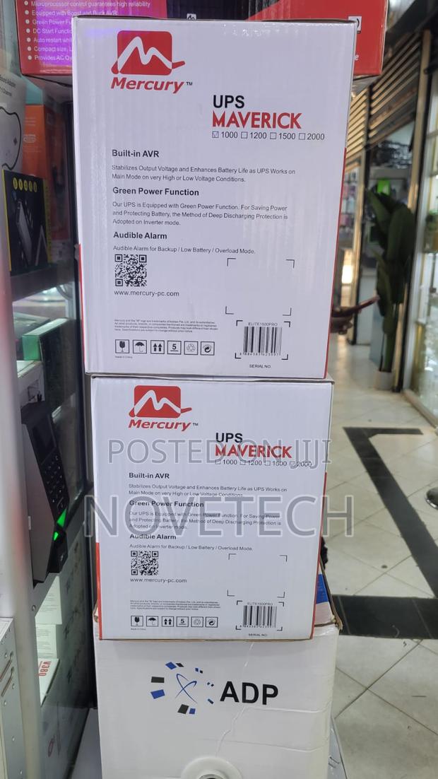 Maverick Ups 1000VA Uninterruptible Power Supply - thumbnail 3