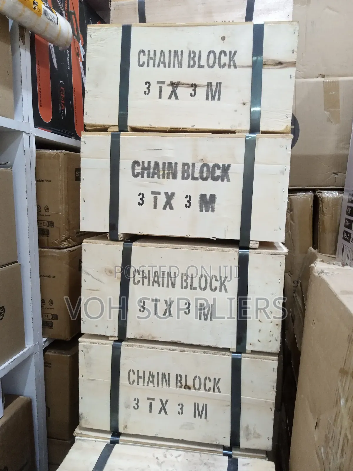 3T by 3m Chain Block