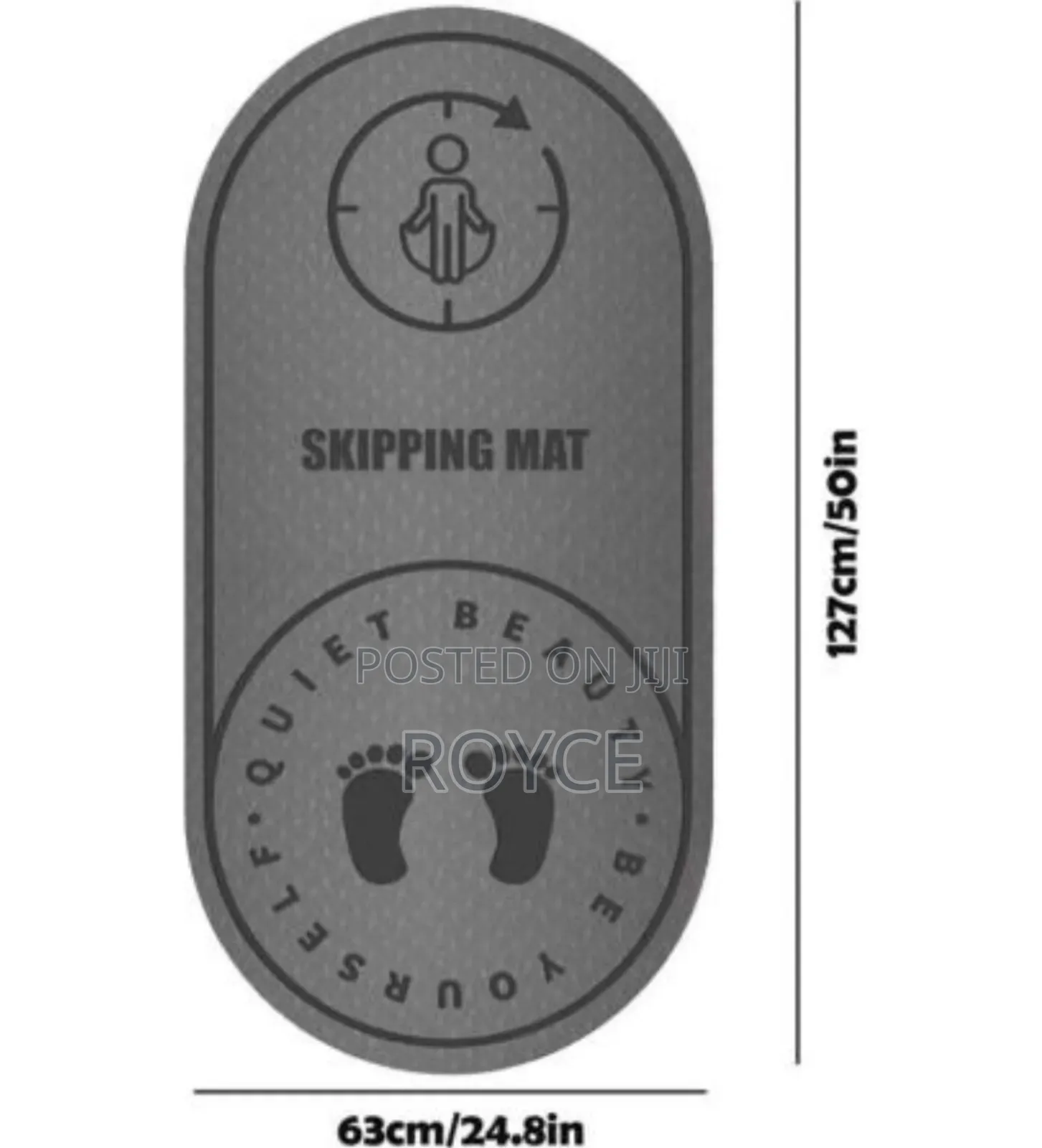 Thick Yoga Skipping Mat- 10mm