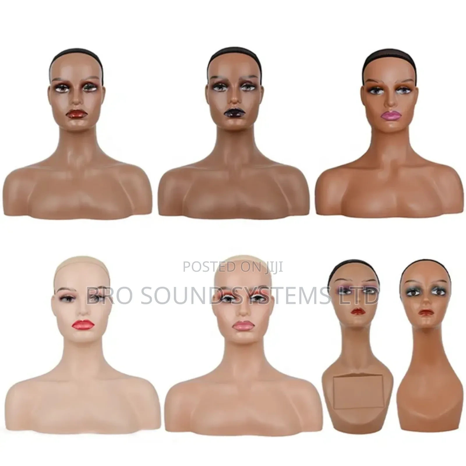 Display Mannequin Wig Hair Display Dummies