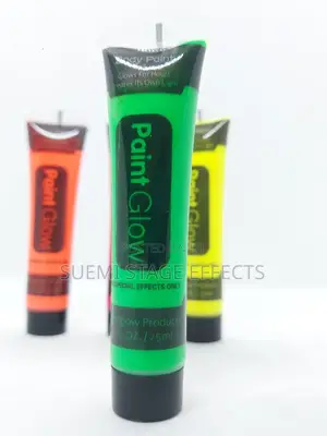 Green Glow in the Dark Face Body Paint
