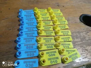 Goats Sheep Laser Customized Ear Tags -all Colours