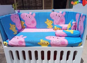 Baby Cot Beddings Set-Cot Bumpers,Pillows Fitted Sheet - main view