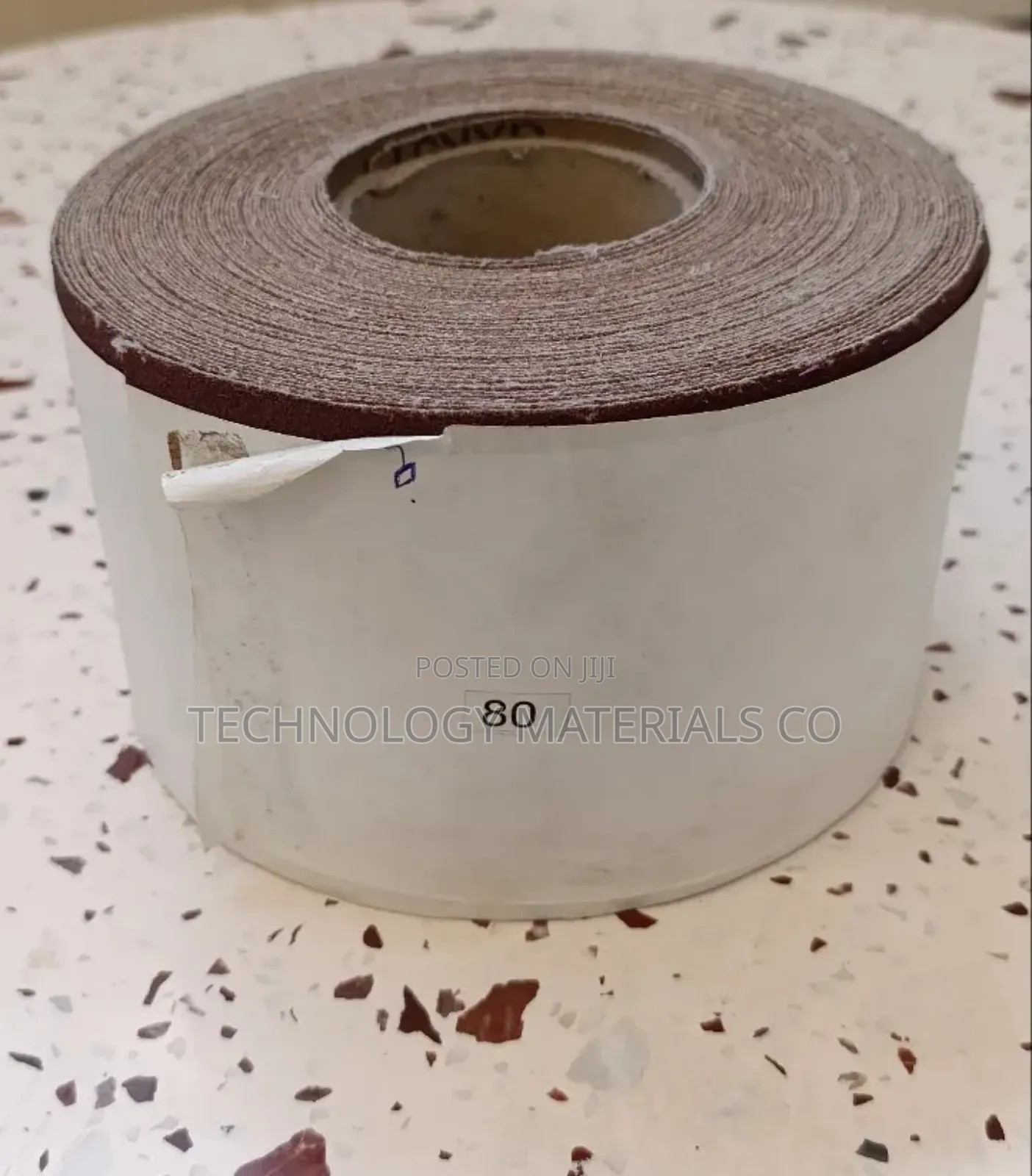 Sand Paper P80 (25 Metres) Ksh. 100 Per Metre.