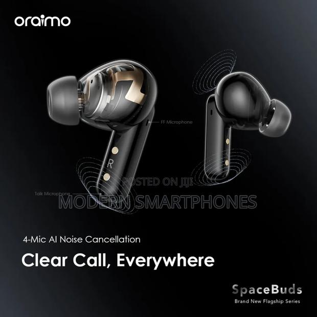 Oraimo Spacebuds Hybrid Anc Bluetooth Earphones - thumbnail 2