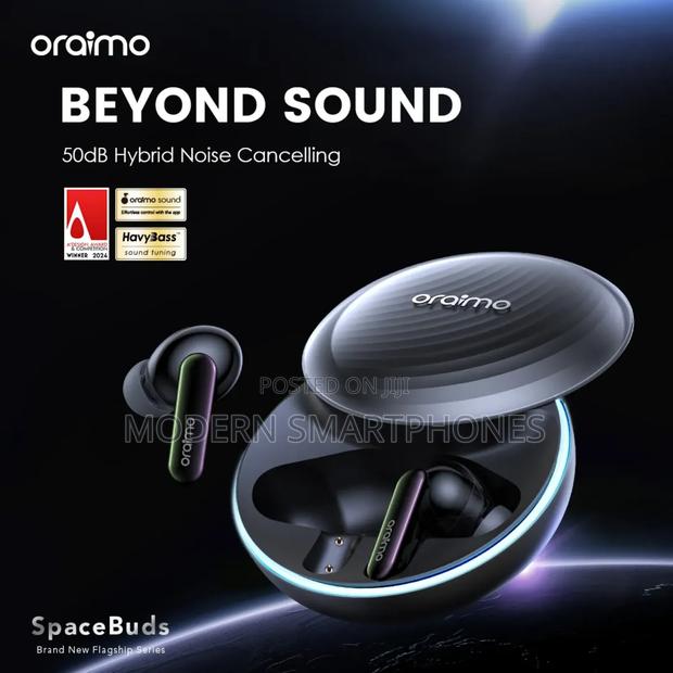 Oraimo Spacebuds Hybrid Anc Bluetooth Earphones - main view