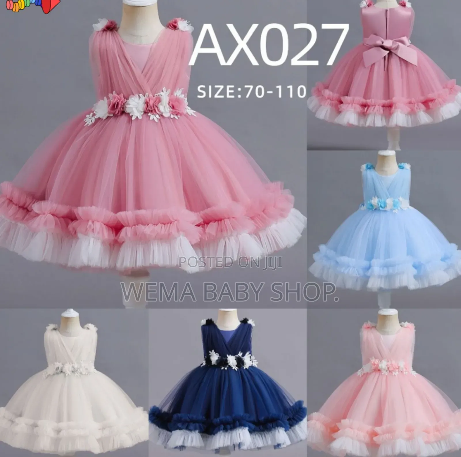 Baby Girl Elegant High Quality Dresses