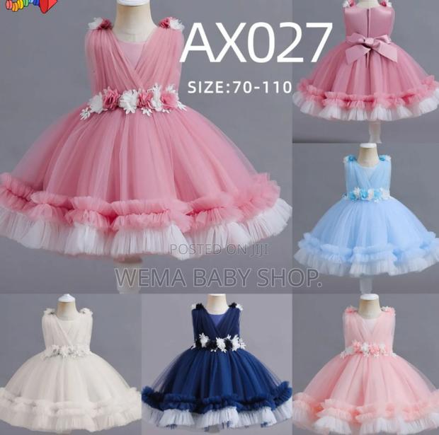 Baby Girl Elegant High Quality Dresses - thumbnail 8