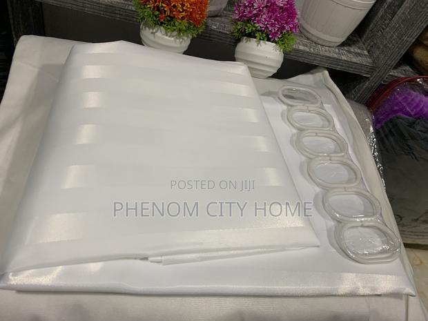 White Shower Curtains