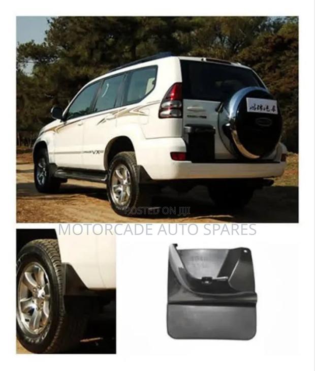 Toyota Landcruiser Prado J120 Rear Mudflaps - main view