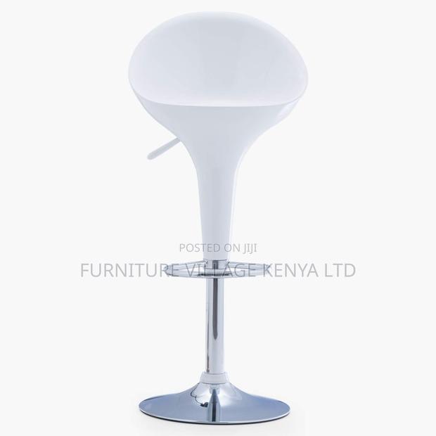 Modern Adjustable Swivel Barstool - thumbnail 3