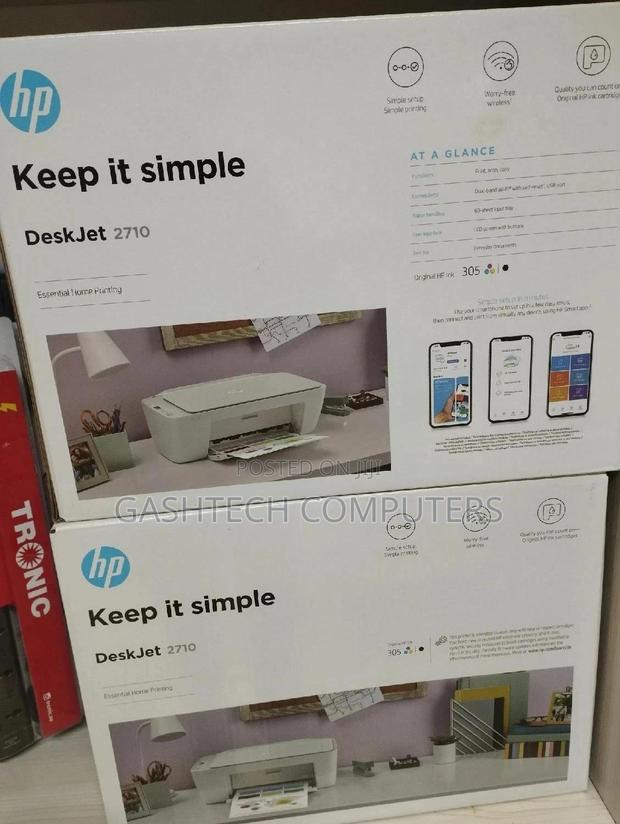 HP Deskjet 2710 Wireless Printer 3 In 1 - main view