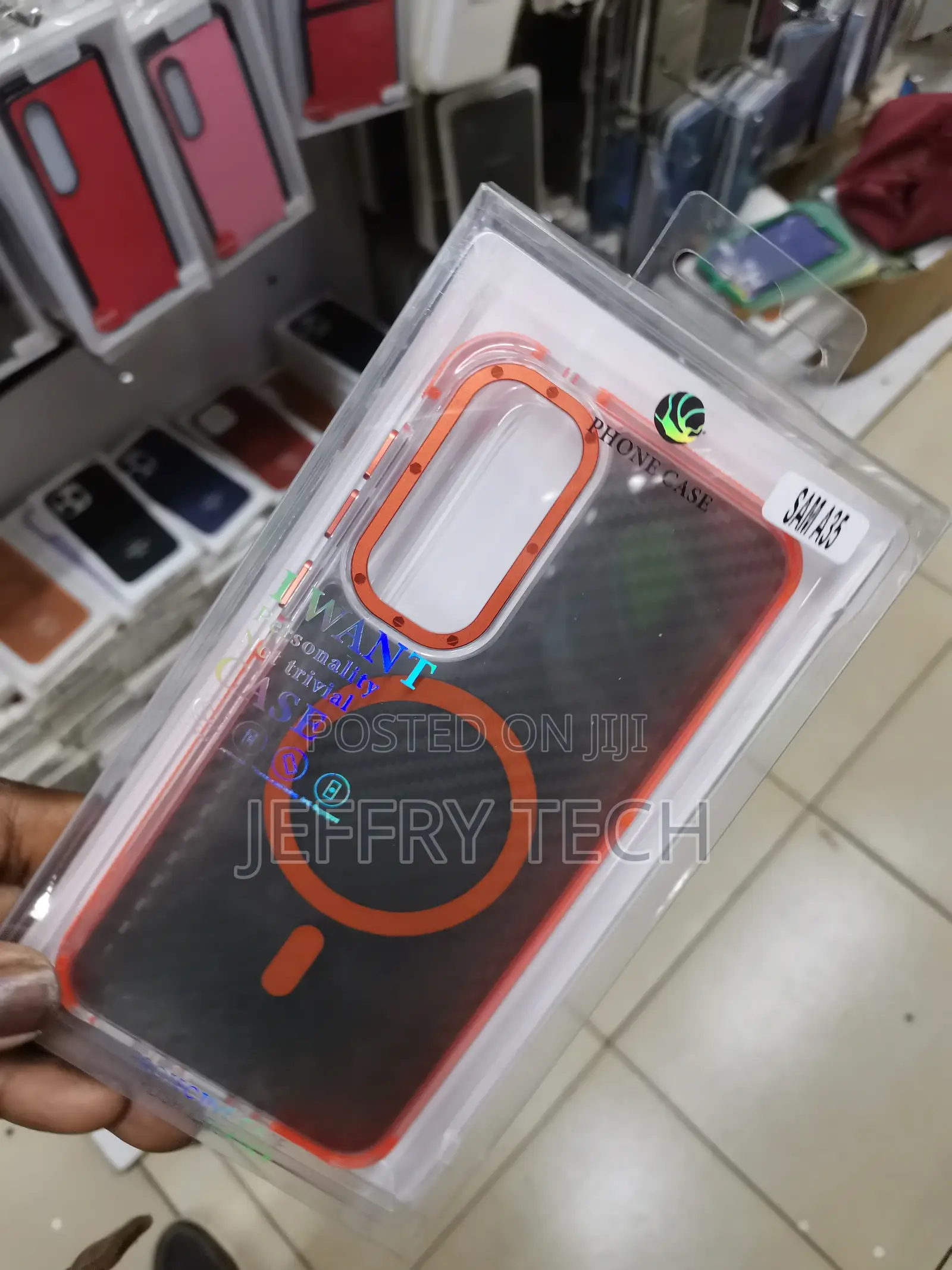 Samsung Galaxy A35 Rainbow Series Skin Feel Magsafe Lens Hol