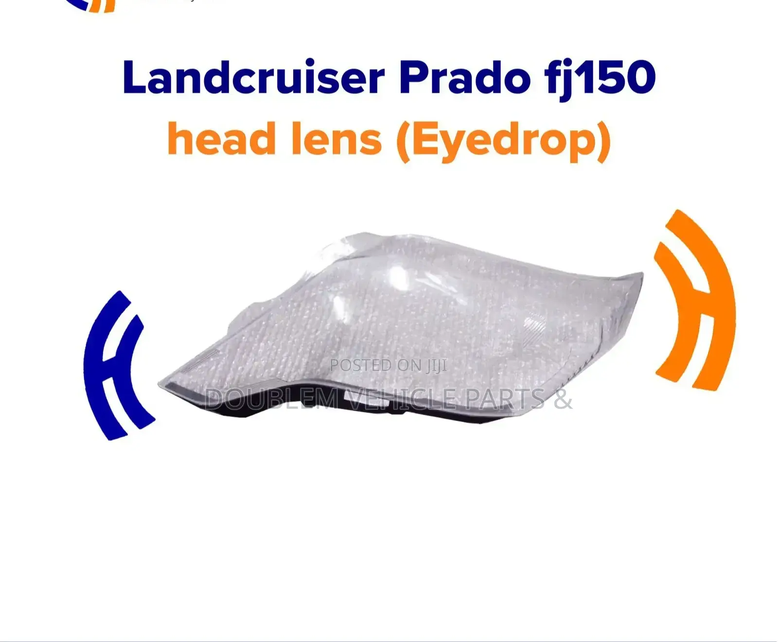 Headglass/Headlens Landcruiser Prado FJ150 With Eye Drop2014