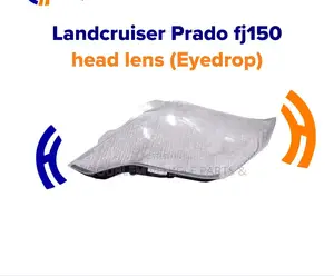 Headglass/Headlens Landcruiser Prado FJ150 With Eye Drop2014