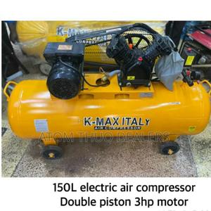 KMAX 150L Electric Air Compressor With Double Piston - thumbnail 2
