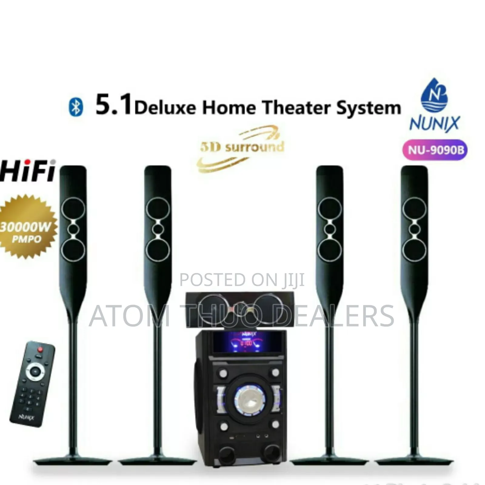 Nunix NU-9090B 5.1CH Mini Home Theatre System