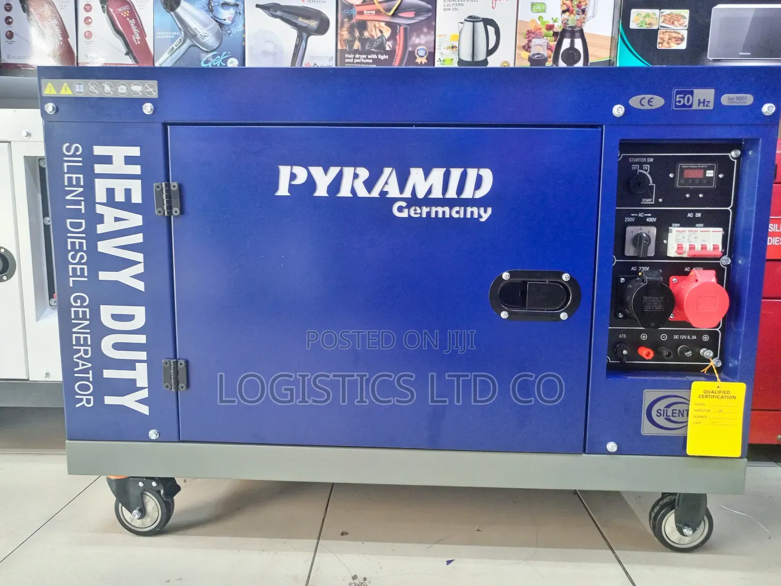 Pyramid Pdg12000es/3d Ats 12kva 3 Phase Diesel Generator