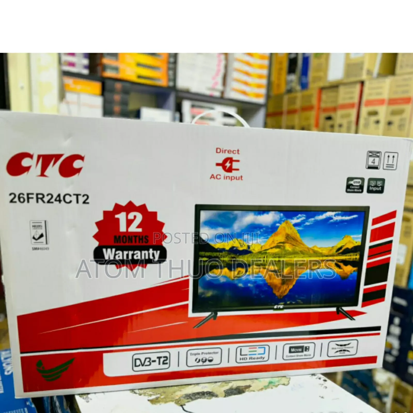 New CTC 26 Inches Digital Tv 26FR24CTC